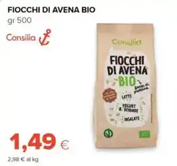 Tigre Fiocchi di avena bio Consilia offerta