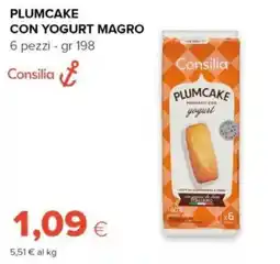 Tigre Plumcake con yogurt magro Consilia offerta