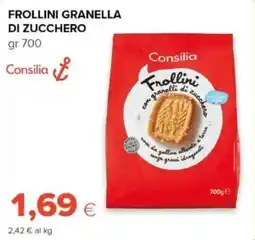 Tigre Frollini granella di zucchero Consilia offerta