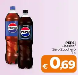 Ipercoop Radenza Pepsi Classica/Zero Zucchero offerta