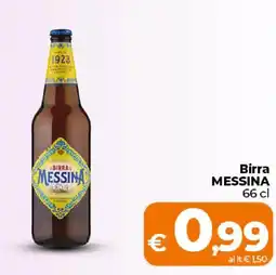 Ipercoop Radenza Birra Messina offerta