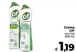 Ipercoop Radenza Crema CIF offerta