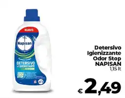 Ipercoop Radenza Detersivo igienizzante odor stop Napisan offerta