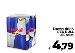 Ipercoop Radenza Energy drink Red Bull offerta