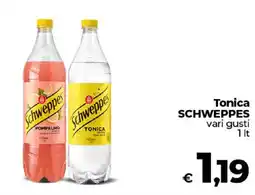 Ipercoop Radenza Tonica Schweppes offerta