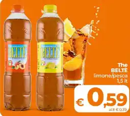 Ipercoop Radenza The BELTÈ limone/pesca offerta