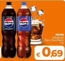 Ipercoop Radenza Pepsi Classica/Zero Zucchero offerta