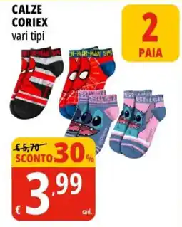 Tigros Calze Coriex offerta