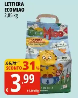 Tigros Lettiera Ecomiao offerta