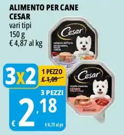 Tigros Alimento per cane Cesar offerta