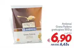 Iper Super Conveniente Ambrosi Grana Padano grattugiato offerta