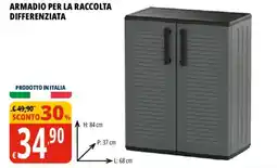 Tigros Armadio per la raccolta differenziata offerta