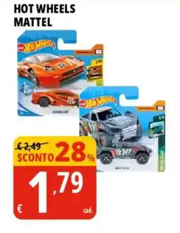 Tigros Hot Wheels Mattel offerta
