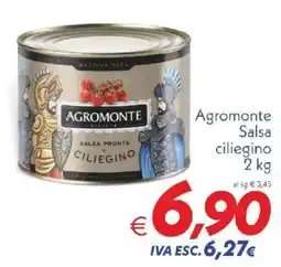 Iper Super Conveniente Agromonte Salsa ciliegino offerta