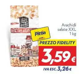 Iper Super Conveniente Arachidi giganti Pittia offerta