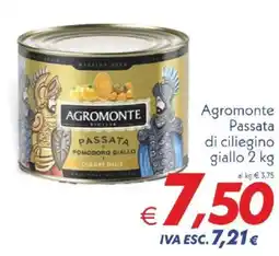Iper Super Conveniente Agromonte Passata di ciliegino giallo offerta