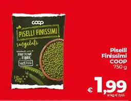 Ipercoop Radenza Piselli Finissimi COOP offerta