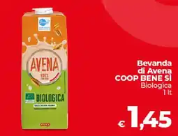 Ipercoop Radenza Bevanda di Avena COOP BENE SÌ Biologica offerta