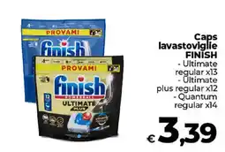 Ipercoop Radenza Caps lavastoviglie Finish offerta