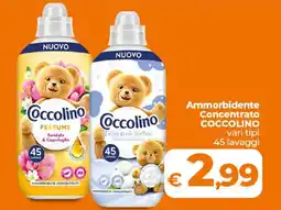 Ipercoop Radenza Ammorbidente Concentrato Coccolino offerta