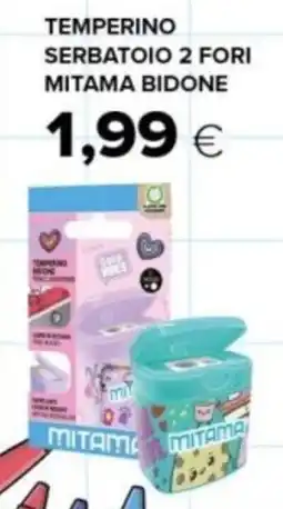 Oasi Temperino serbatoio 2 fori mitama bidone offerta