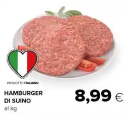 Oasi Hamburger di suino offerta