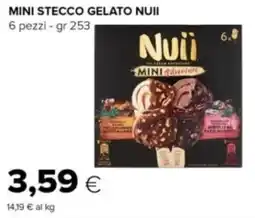 Oasi Mini stecco gelato Nuui offerta