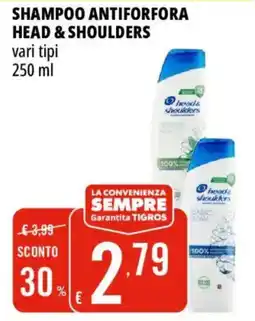 Tigros Shampoo antiforfora Head & Shoulders offerta