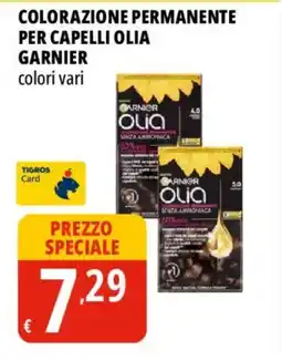 Tigros Colorazione permanente per capelli Olia Garnier offerta