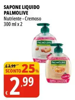 Tigros Sapone liquido Palmolive Nutriente - Cremoso offerta