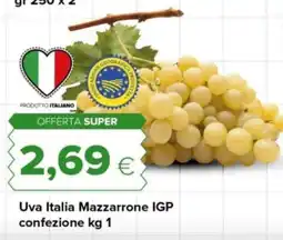 Oasi Uva Italia Mazzarrone IGP offerta