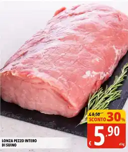Tigros Lonza pezzo intero di suino offerta