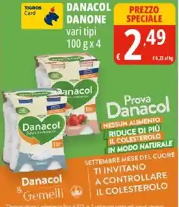 Tigros Danacol Danone offerta