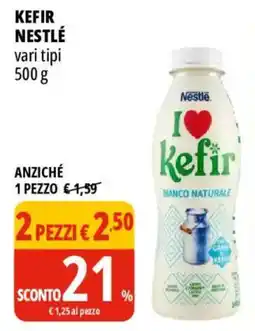 Tigros Kefir Nestlé offerta