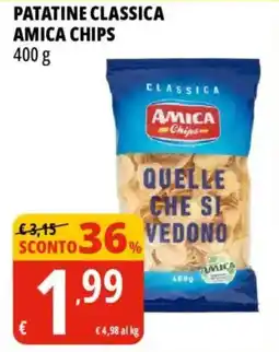 Tigros Patatine classica Amica chips offerta