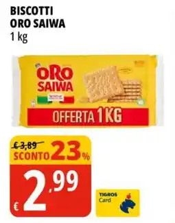Tigros Biscotti Oro Saiwa offerta