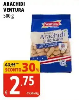 Tigros Arachidi americane Ventura offerta