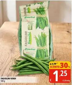 Tigros Fagiolini verdi Riverfrut offerta