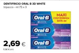 Oasi Dentifricio Oral-B 3D White offerta