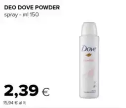 Oasi Dove powder offerta