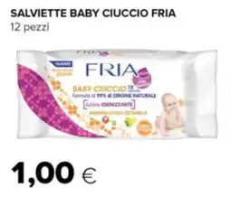 Oasi Salviette baby ciuccio fria offerta