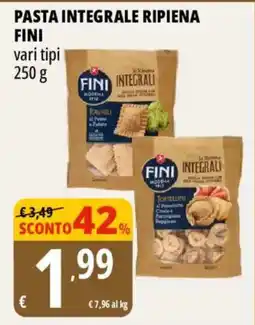 Tigros Pasta integrale ripiena Fini offerta
