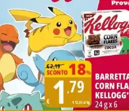 Tigros Barretta corn flakes Kellogg's cocoa offerta