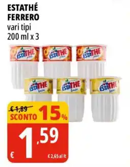Tigros Estathé Ferrero offerta