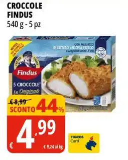 Tigros Crocchette Findus offerta