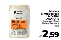 Ipercoop Radenza Miscela ai Multicereali Molino Paratore offerta