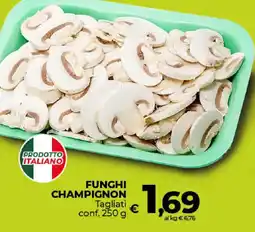 Ipercoop Radenza Funghi champignon tagliati offerta