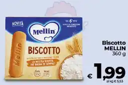 Ipercoop Radenza Biscotto Mellin offerta