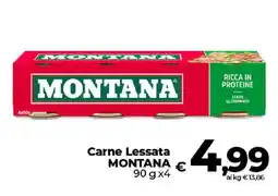Ipercoop Radenza Carne Lessata Montana offerta