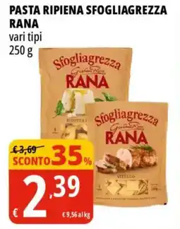 Tigros Pasta ripiena sfogliagrezza Rana offerta